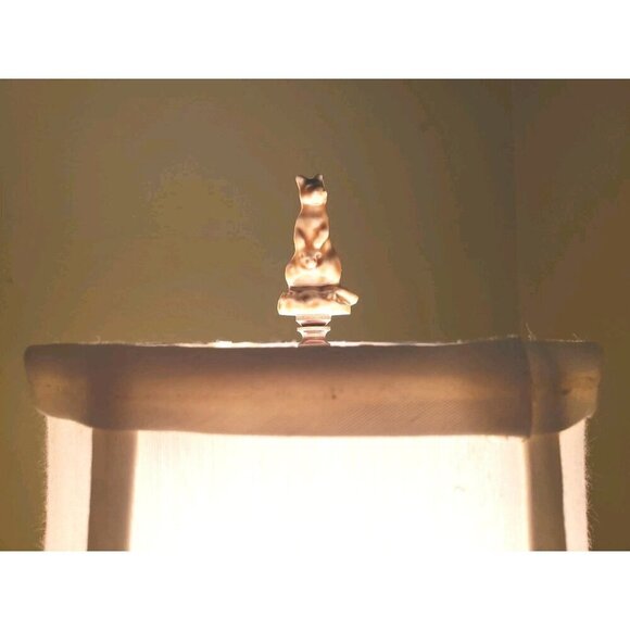 Kangaroo Joey Lamp Finial Shade Topper Ceramic Wade England Vintage Farmhouse - Picture 6 of 6